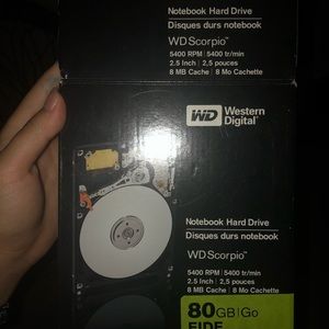 Western digital notebook hard drive